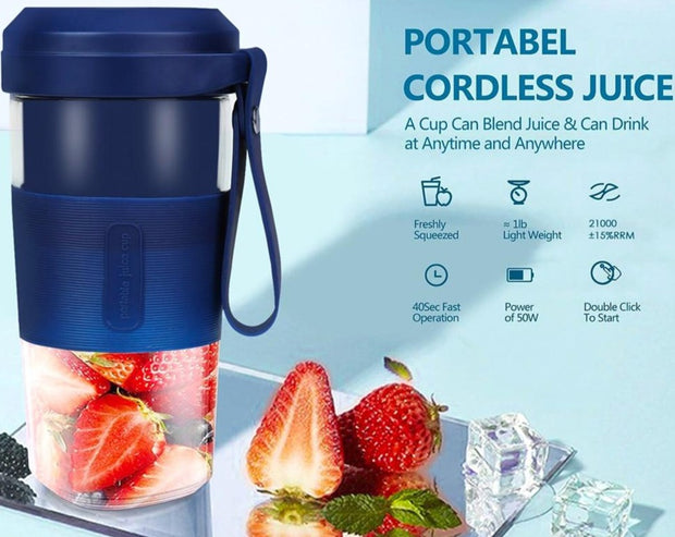 USB Rechargeable Portable Blender Juicer